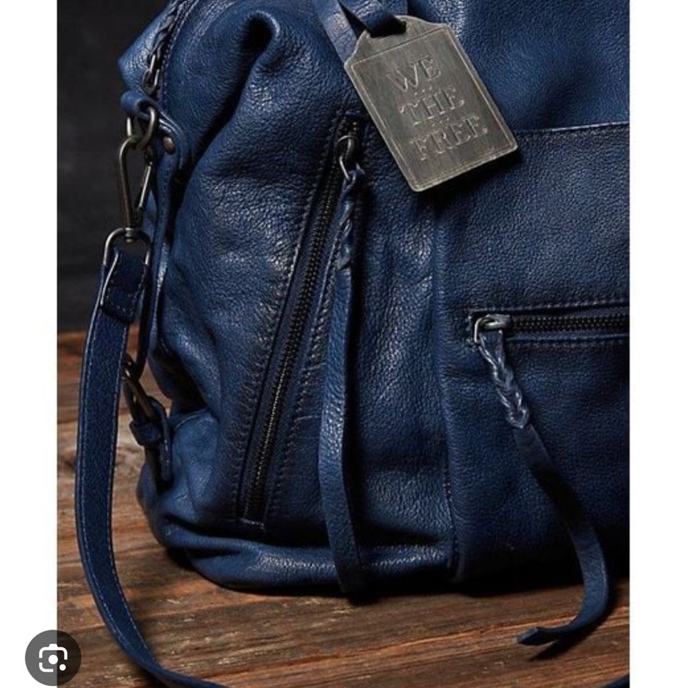 We The Free Emerson Dark Rinse Shoulder Bag - Picture 2 of 7